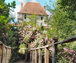 Vue du jardin de Liliane